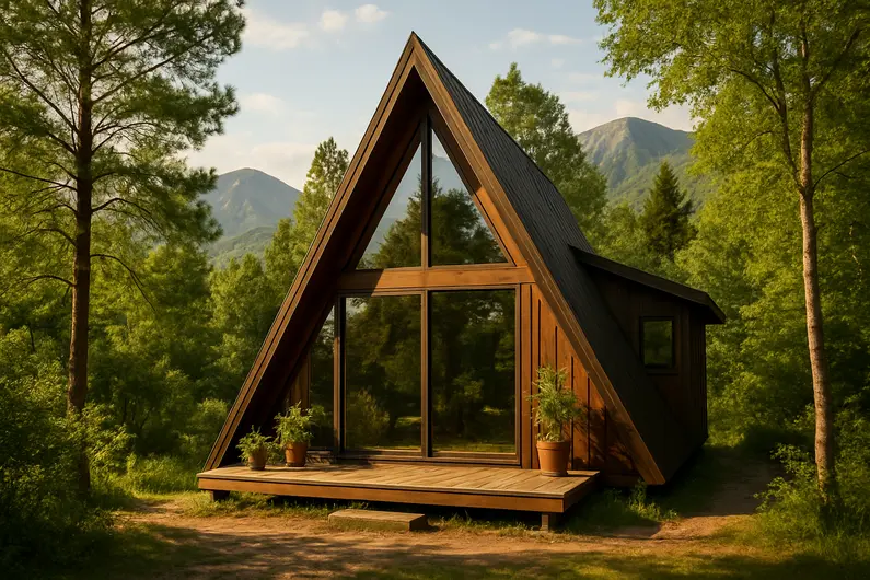 Alugue um Chalé A-Frame Alugue um Chalé A-Frame