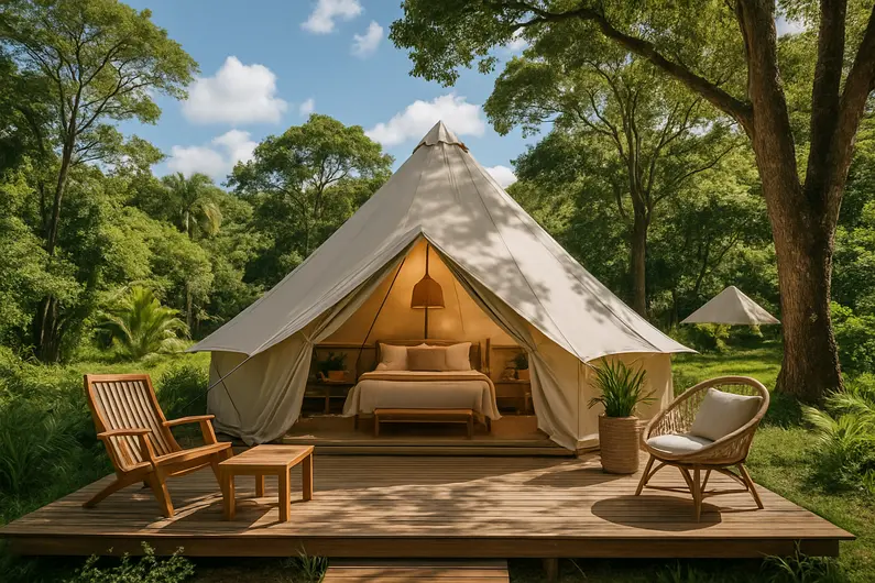 Descubra o Água da Rocha Glamping e Camping