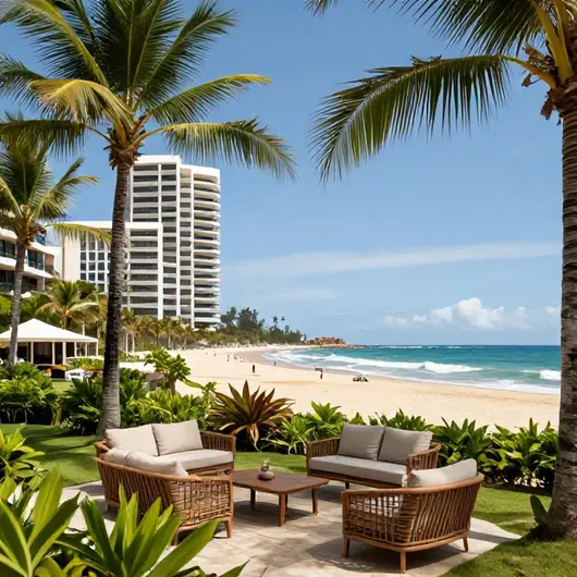 Descubra o Beachfront apartment in Bessa