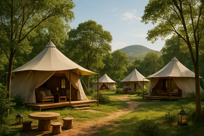 Descubra o Glamping Sucupira Descubra o Glamping Sucupira