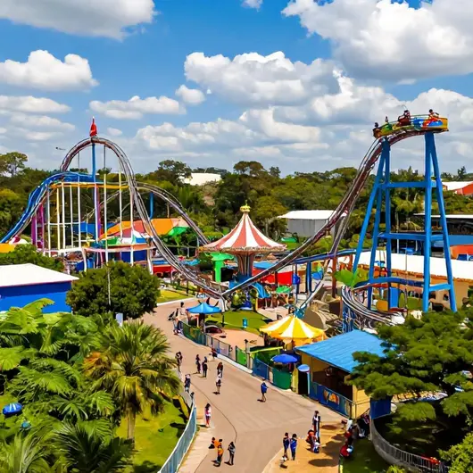 Descubra o PARQUE DE DIVERSÕES: Diversão Para Toda a Família
