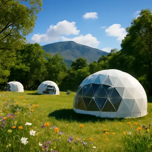 Domo-Camping Campo Místico: Uma Experiência Única em Contato com a Natureza Domo-Camping Campo Místico: Uma Experiência Única em Contato com a Natureza