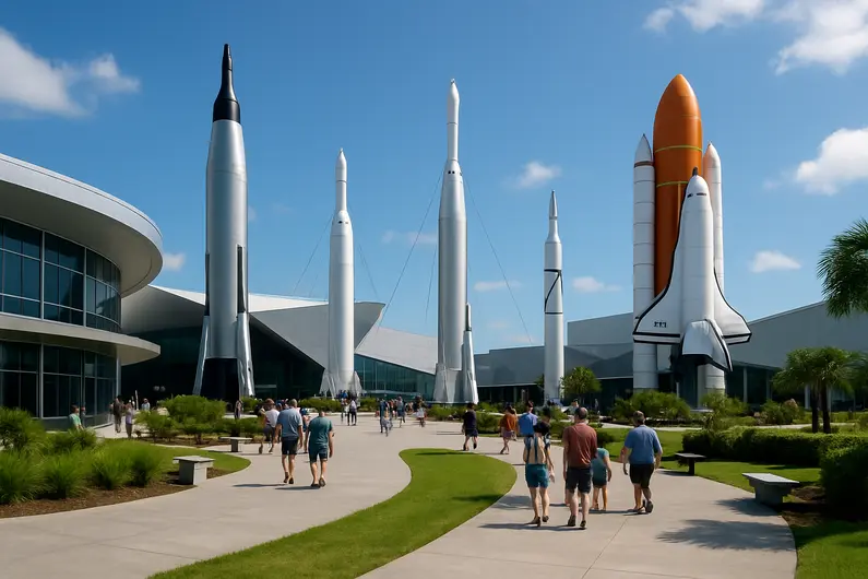 Explorando o Kennedy Space Center Visitor Complex Explorando o Kennedy Space Center Visitor Complex